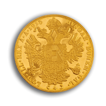 Austrian Ducat 4 Gold Coin