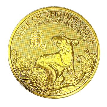 1/4 Oz Lunar Coin Year of the Rat