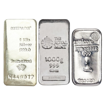 Best Value 1 Kg Silver Bar