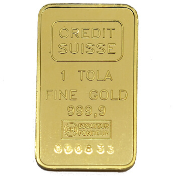 Best Value 1 Tola Gold Bar