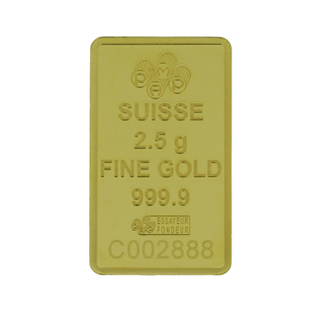 Best Value 2.5g Gold Bar