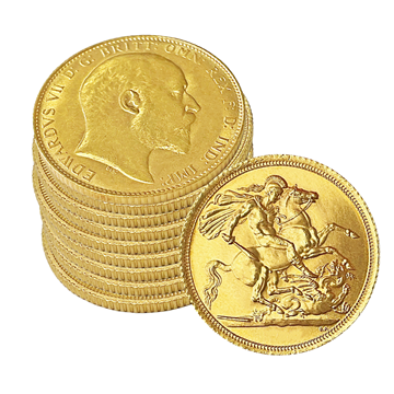 Best Value Gold Sovereign - 10 Coin Bundle 