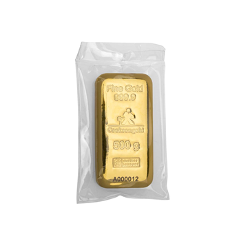 Cooksons Certified 500g Gold Bar