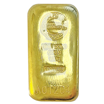 Cast 100g Gold Bar Sharps Pixley