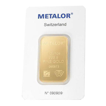 Certified 1 Oz Gold Bar Metalor