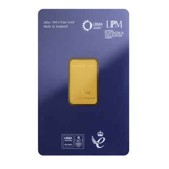 Certified 10g Gold Bar Baird