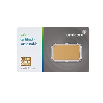 Certified 10g Gold Bar Umicore