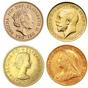 Best Value Gold Sovereign - 25 Coins in Tube 