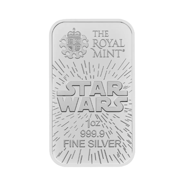 1 Oz Bar Star Wars Light Side ( Skywalker) 