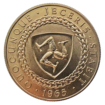 IOM Gold Coin Bicentenary of the Revestment