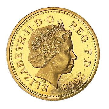 £1 Gold Coin 2008