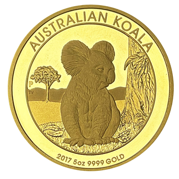 5 Oz Australian Koala Gold Coin