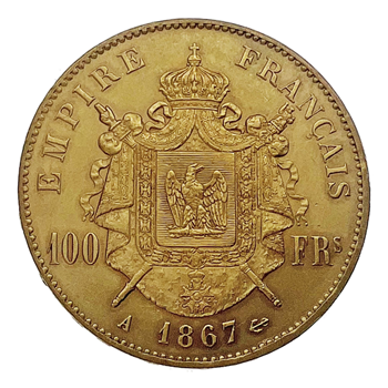 French 100 Francs Gold Coin