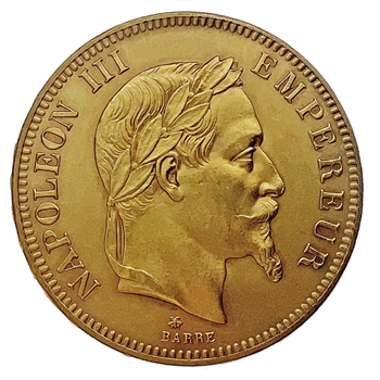 French 100 Francs Gold Coin