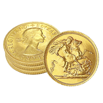 Best Value Gold Sovereign - 4 Coin Bundle 