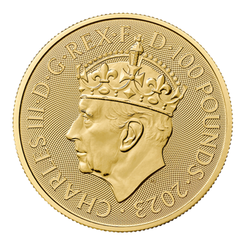 Gold 1 Oz 2023 Coronation KCIII 