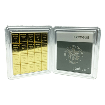 Gold Argor-Heraeus Combi Bar 20 x 1g