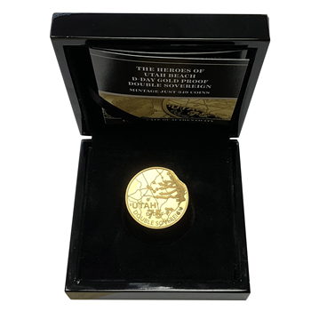 Gold D Day Proof Double Sovereign