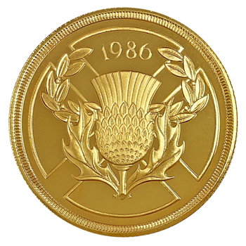 Gold Double Sovereign 1986 Loose Proof 