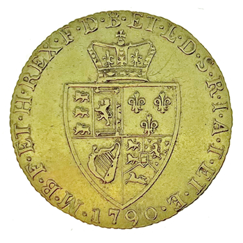 Gold Guinea 1790 George III