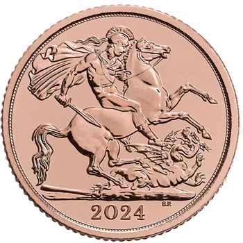 Gold Half Sovereign 2024