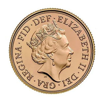 Gold Half Sovereign Elizabeth II