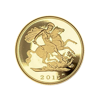 Gold Half Sovereign Loose Proof Coin 2015