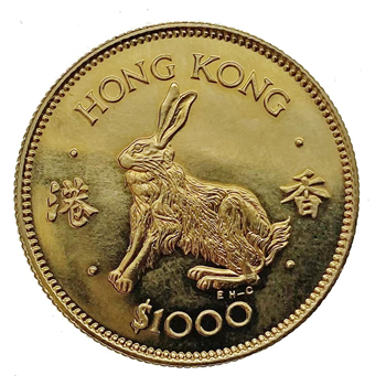 Gold Hong Kong $1000