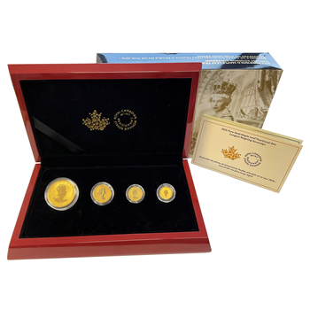 Gold Maple Proof 4 coin set  - 2016