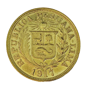 Gold Peru Una Libra