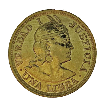 Gold Peru Una Libra