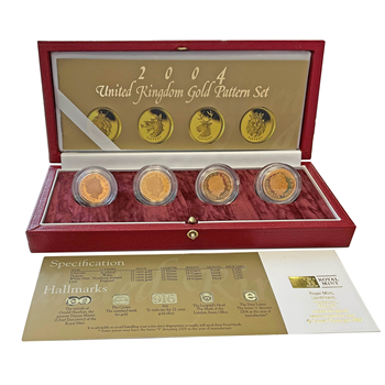 Gold Proof United Kingdom Pattern Collection - £1 