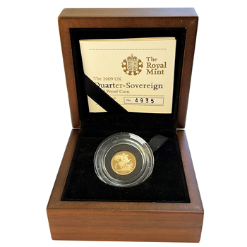 Gold Quarter Sovereign Proof