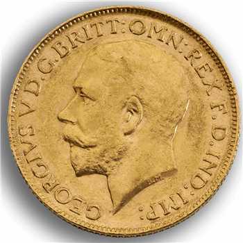 Gold Sovereign - George V  - 1927