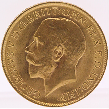 Gold Sovereign - George V  - 1929