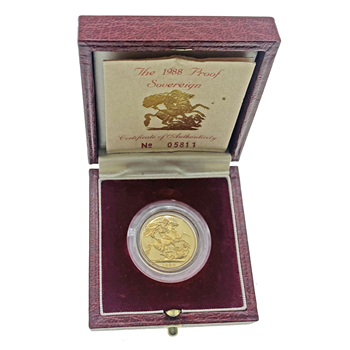 Gold Sovereign - Proof Certified Coin