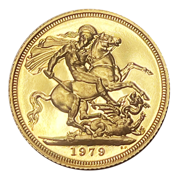 Gold Sovereign 1979 Loose Proof Coin