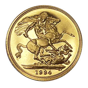 Gold Sovereign 1994 Loose Proof Coin