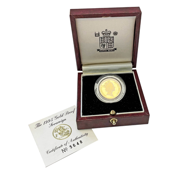 Gold Sovereign 1995 Proof Coin