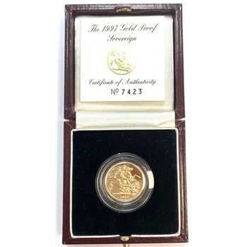 Gold Sovereign 1997 Proof Coin