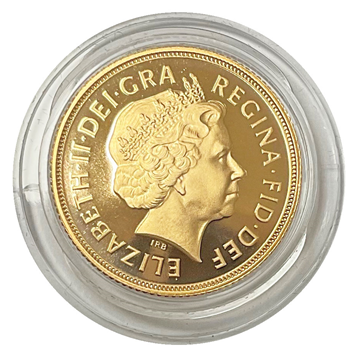 Gold Sovereign 2008 Loose Proof Coin