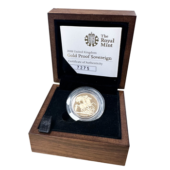 Gold Sovereign 2008 Proof Coin