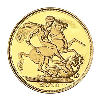 Gold Sovereign 2010 Loose Proof Coin