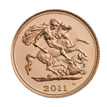 Gold Sovereign 2011 Loose Proof Coin