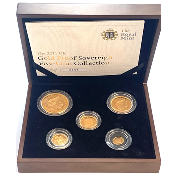 Gold Sovereign 5 Box Set 2011