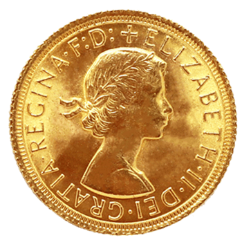 Gold Sovereign Elizabeth II Pre-Decimal 1957-68