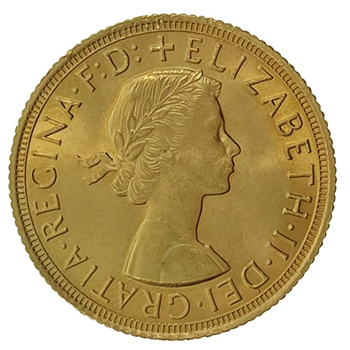 Gold Sovereign-Elizabeth-Pre-Decimal 1963