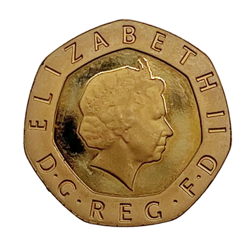 Gold Twenty Pence