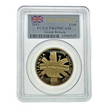 Graded 2011 Gold Britannia - Full - 22ct 