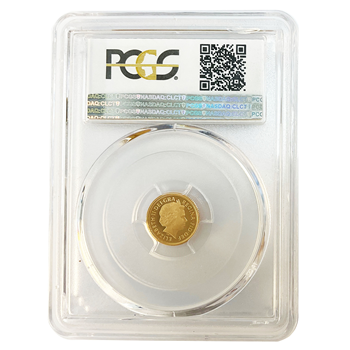 Graded Gold Quarter Sovereign 2012